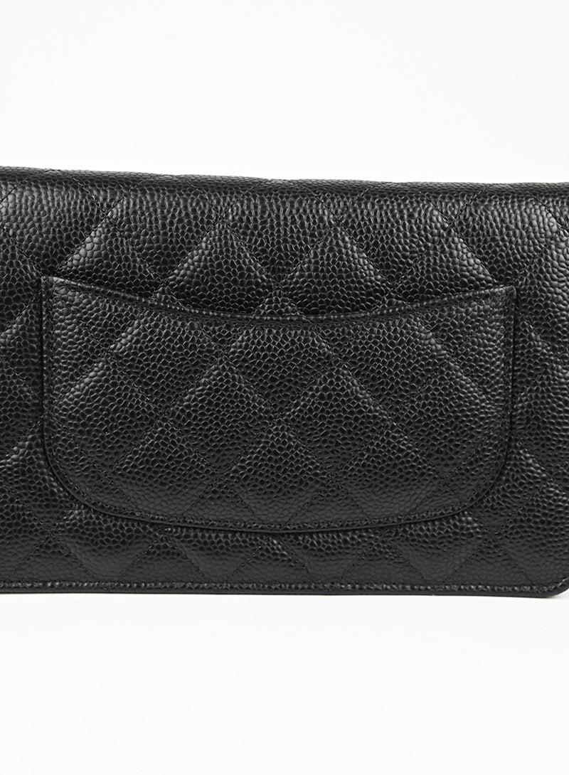 Chanel Borsina nera pelle caviar