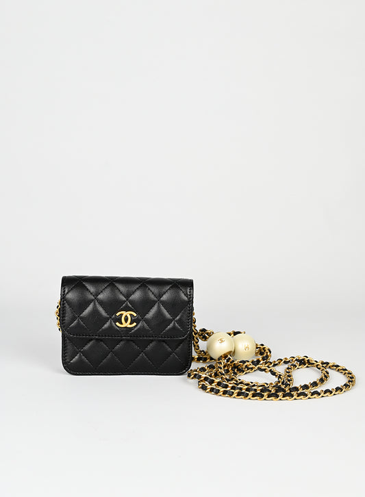 Chanel Borsa Nano Timless Classic nera