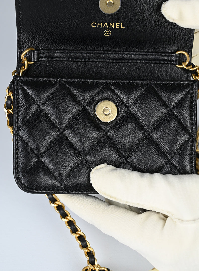 Chanel Borsa Nano Timless Classic nera