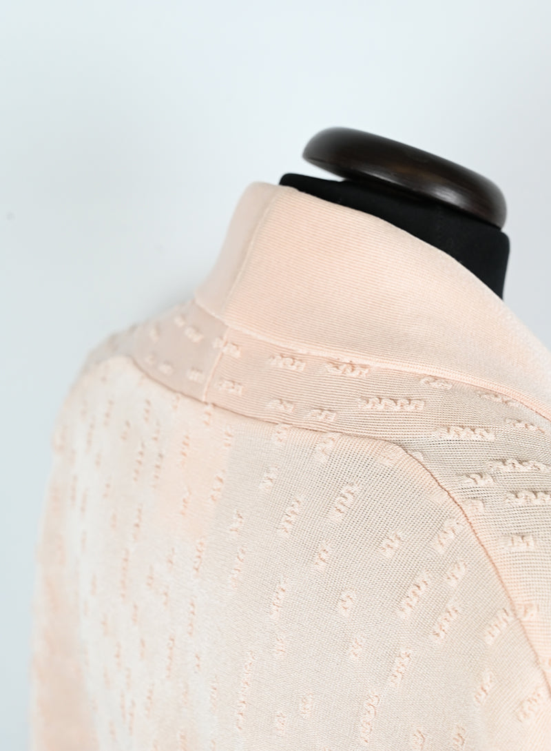 Chanel Cardigan in cotone rosa - Tg. 36 FR -  lesleyluxuryvintage