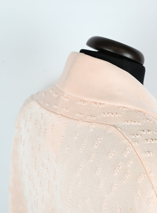 Chanel Cardigan in cotone rosa - Tg. 36 FR -  lesleyluxuryvintage