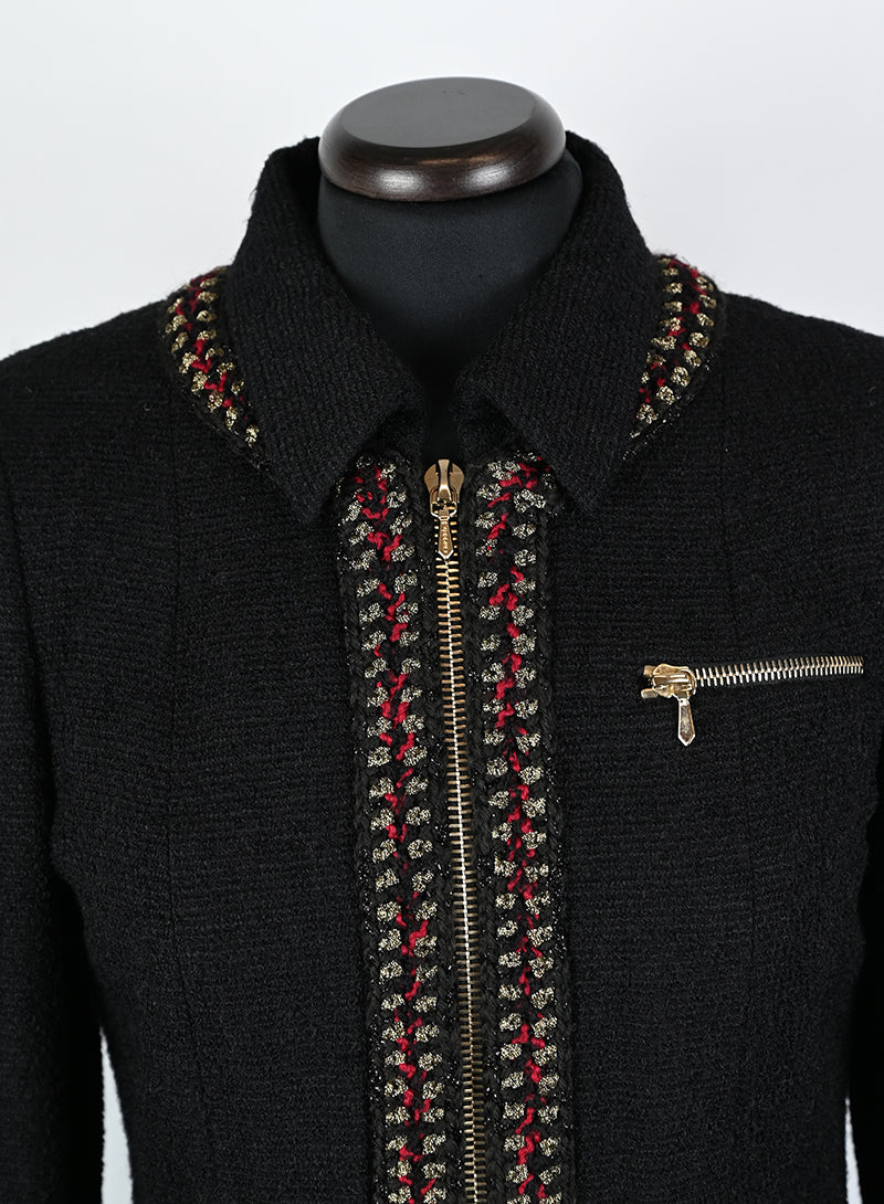 Chanel Giacca in lana nera - Tg. -  lesleyluxuryvintage