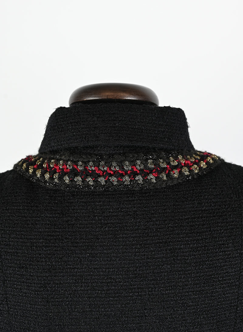 Chanel Giacca in lana nera - Tg. -  lesleyluxuryvintage