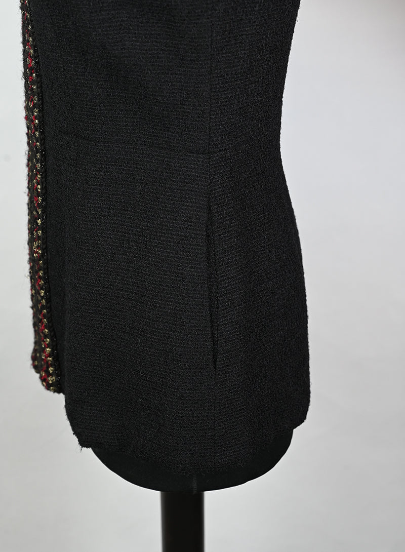 Chanel Giacca in lana nera - Tg. -  lesleyluxuryvintage