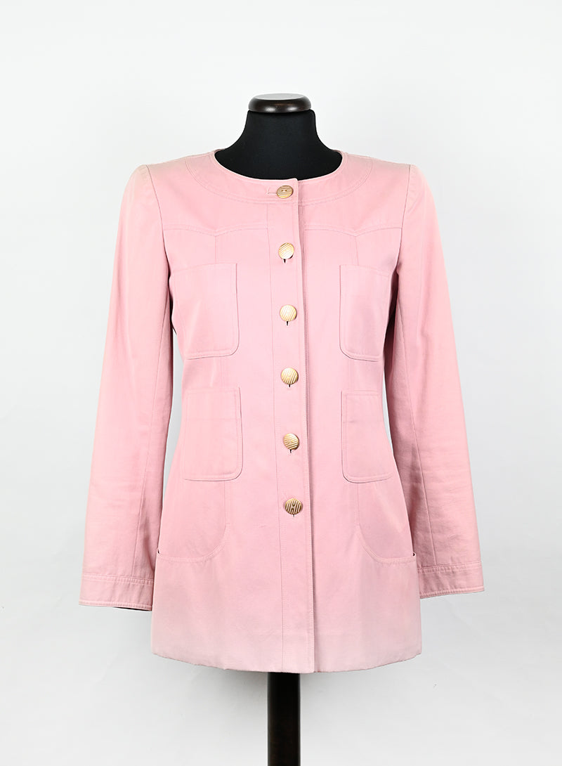 Chanel Giacca in cotone rosa - Tg. 34 FR -  lesleyluxuryvintage