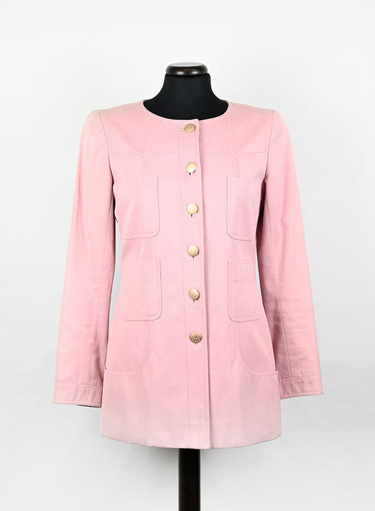 Chanel Giacca in cotone rosa - Tg. 34 FR -  lesleyluxuryvintage