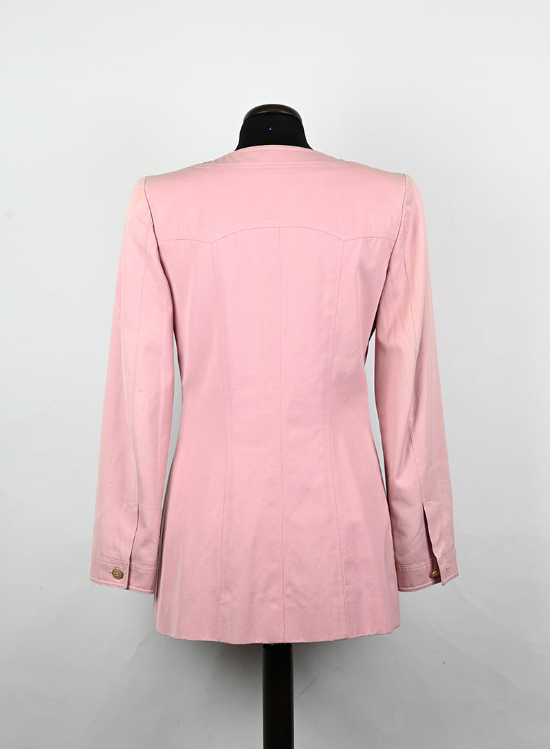 Chanel Giacca in cotone rosa - Tg. 34 FR -  lesleyluxuryvintage