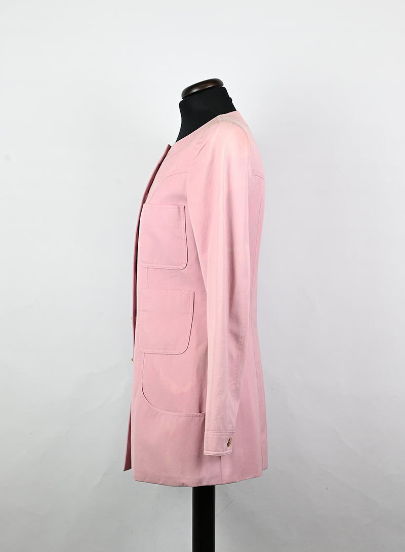 Chanel Giacca in cotone rosa - Tg. 34 FR -  lesleyluxuryvintage