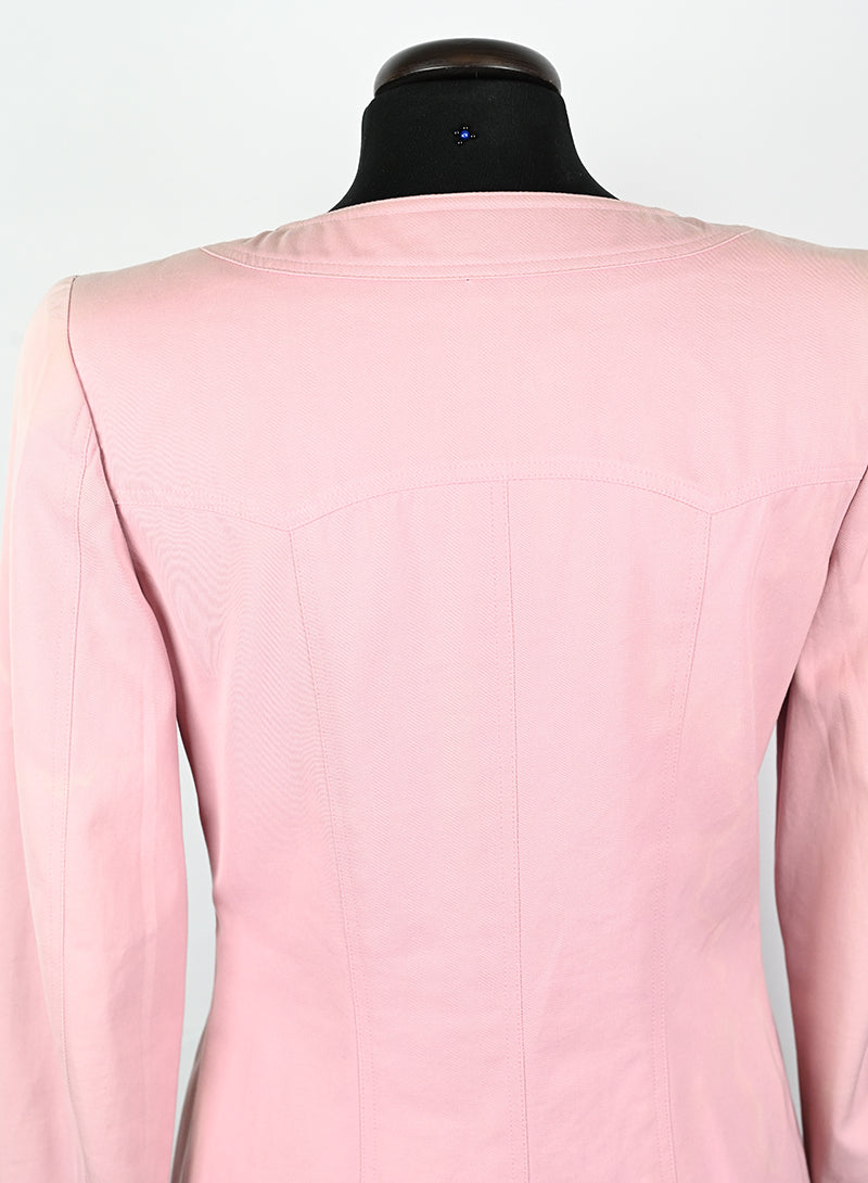 Chanel Giacca in cotone rosa - Tg. 34 FR -  lesleyluxuryvintage