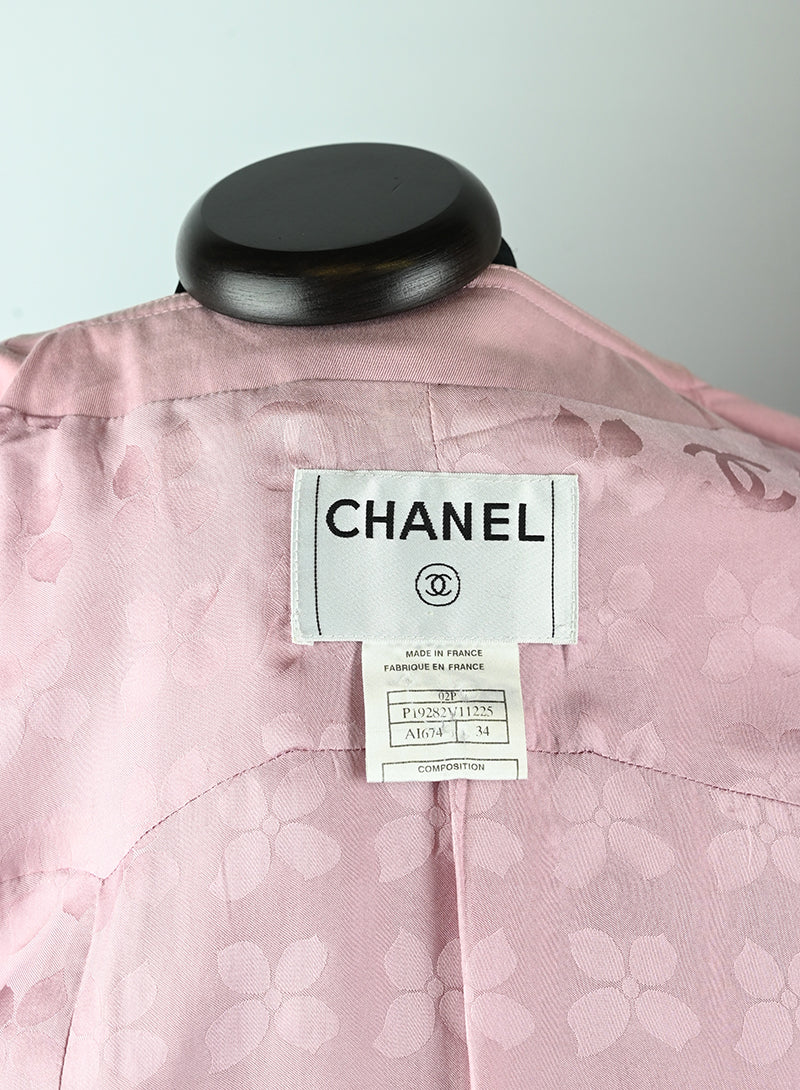 Chanel Giacca in cotone rosa - Tg. 34 FR -  lesleyluxuryvintage