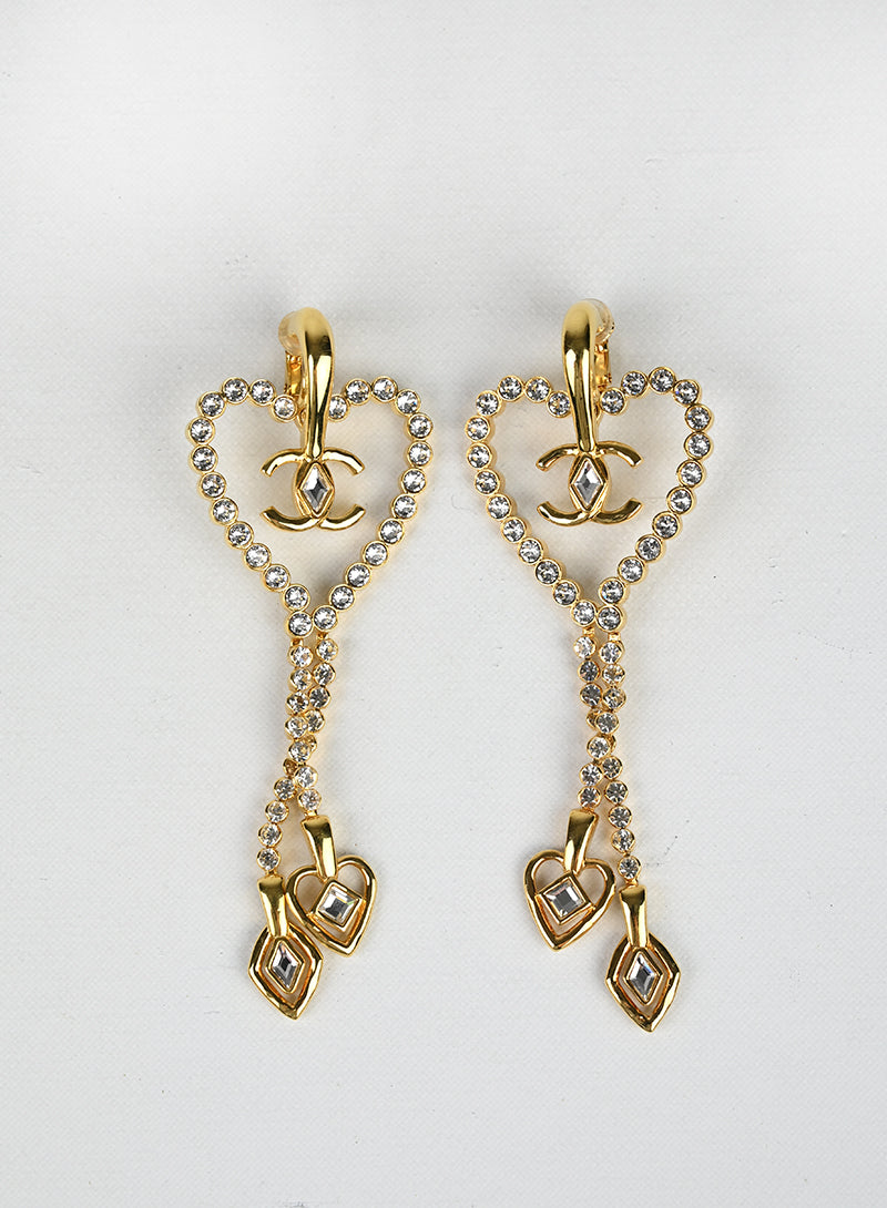Chanel Orecchini Cuore Cruise 2023
