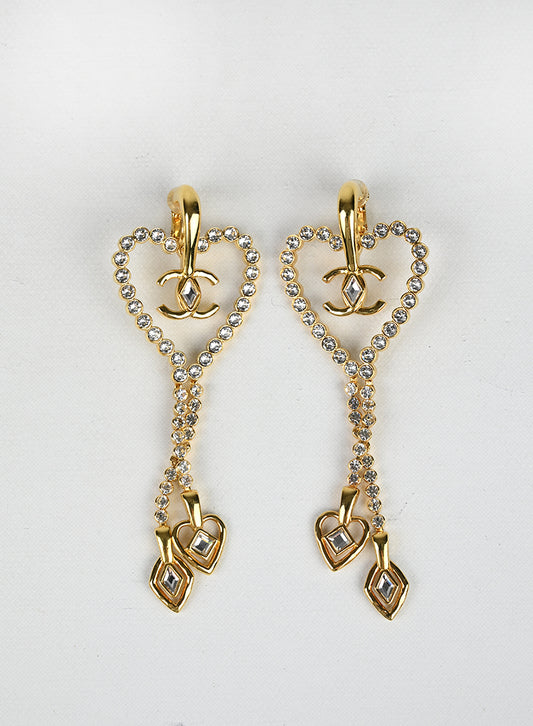 Chanel Orecchini Cuore Cruise 2023 -  lesleyluxuryvintage