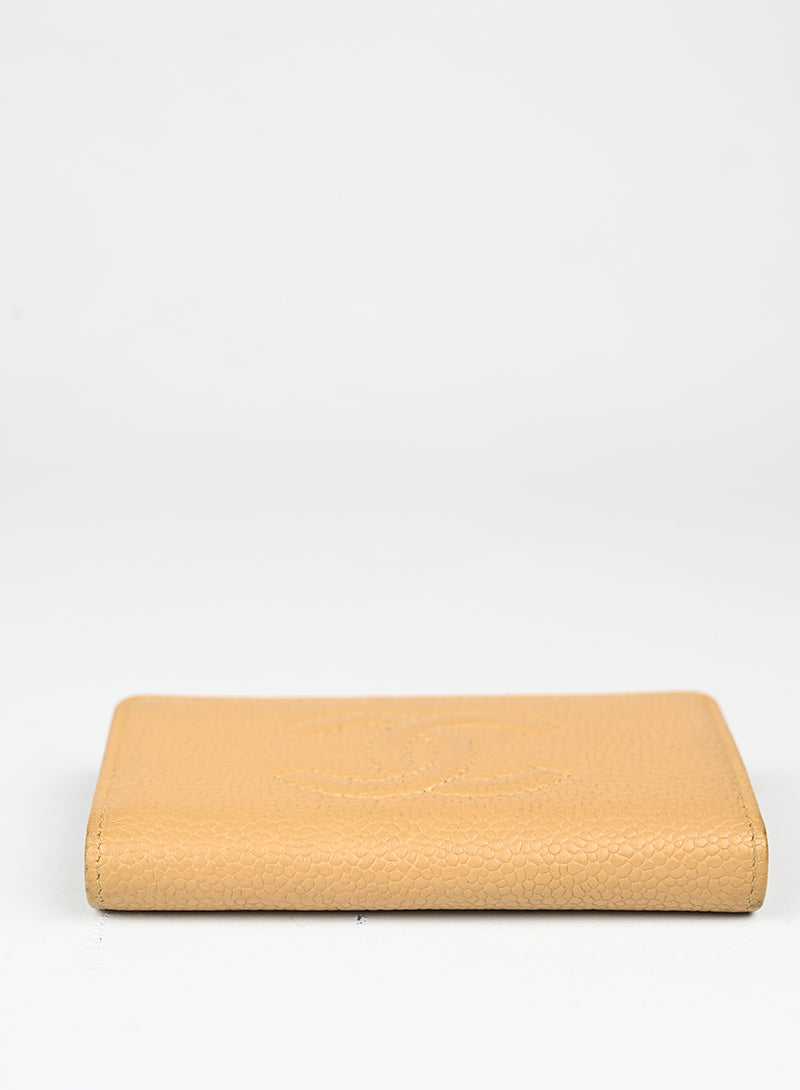 Chanel Portachiavi in pelle beige