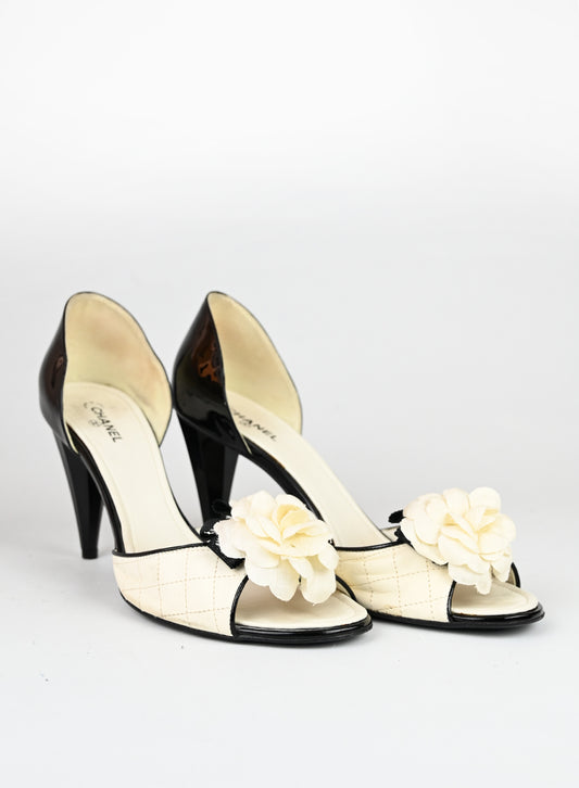 Chanel Décolleté in pelle bianca - N. 41