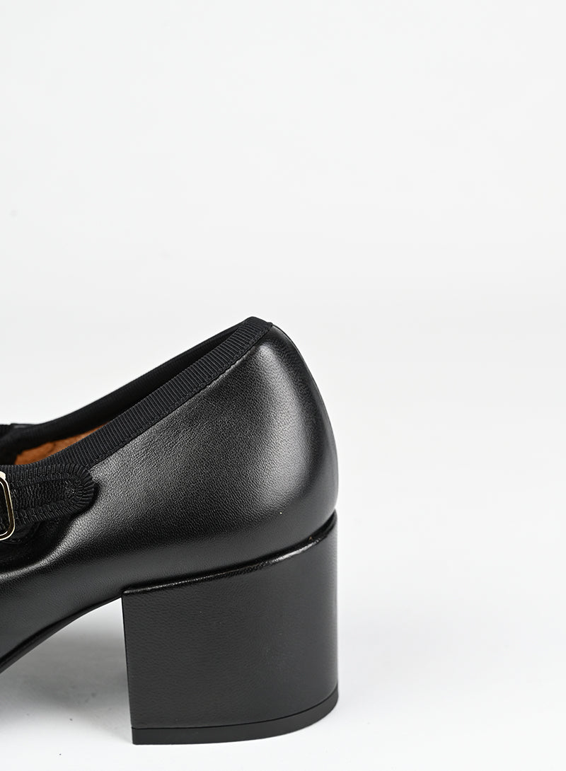 Chanel Scarpe Mary Jane in pelle nera - N. 36 ½