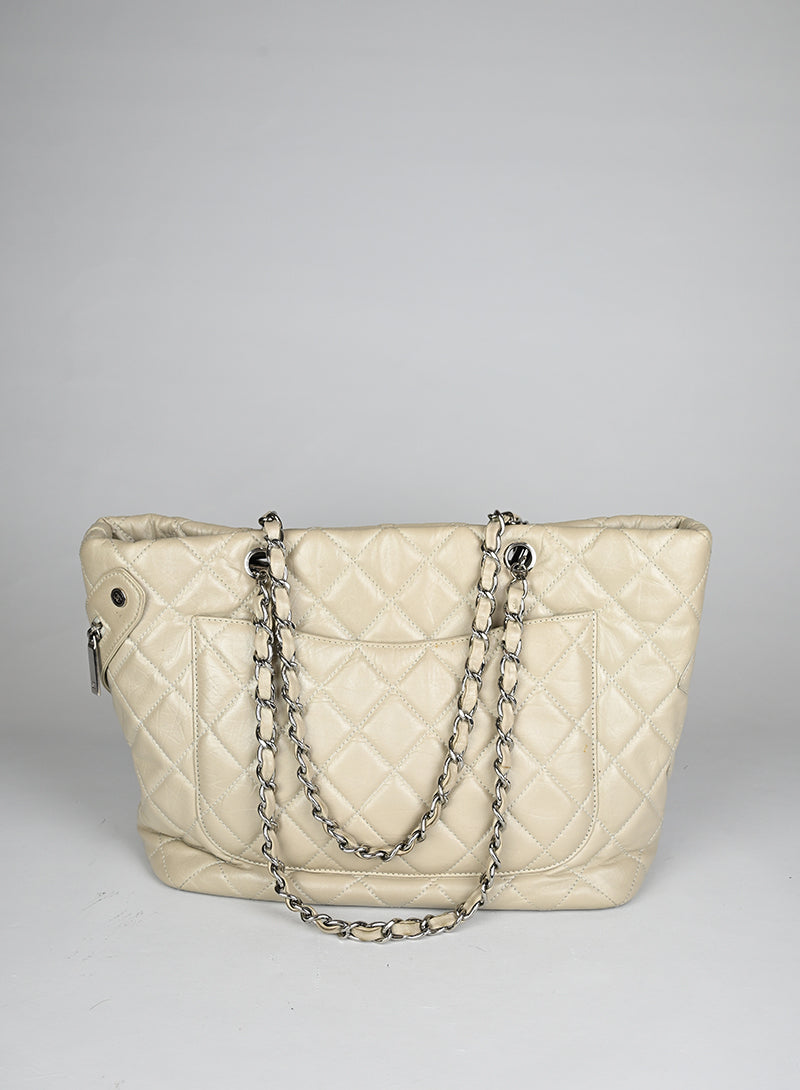 Chanel Shopper Cambon Tote Pelle Burro
