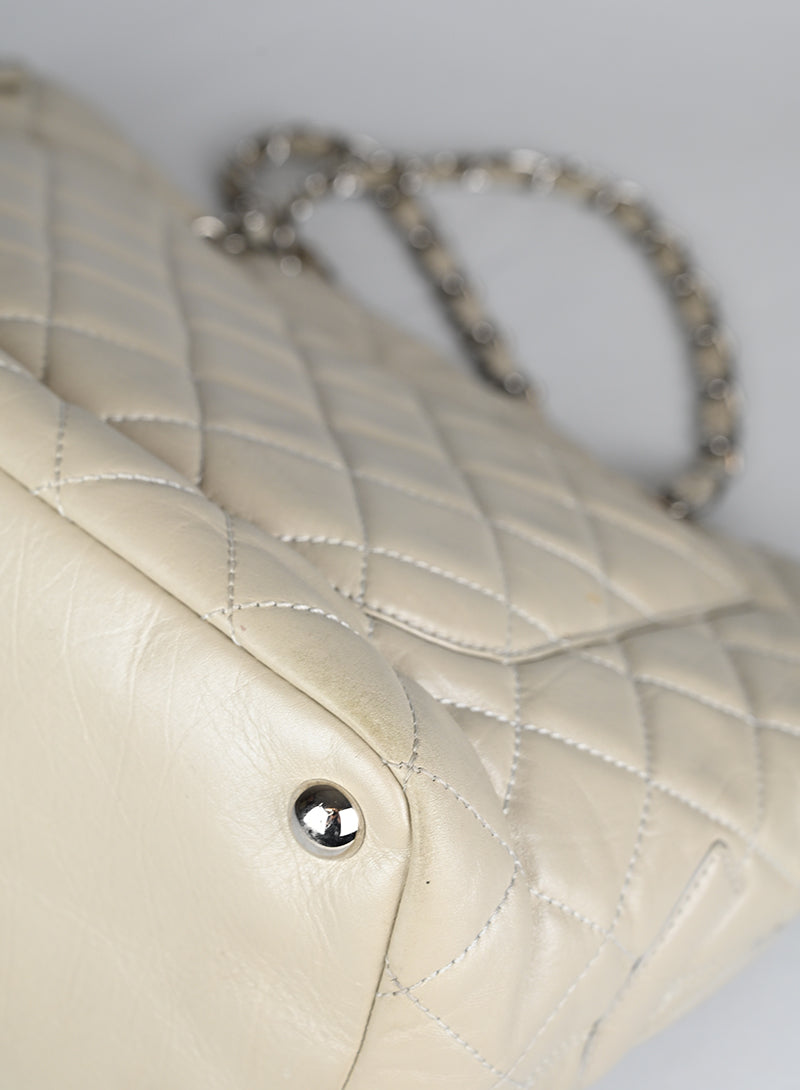 Chanel Shopper Cambon Tote Pelle Burro