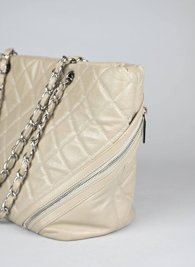 Chanel Shopper Cambon Tote Pelle Burro