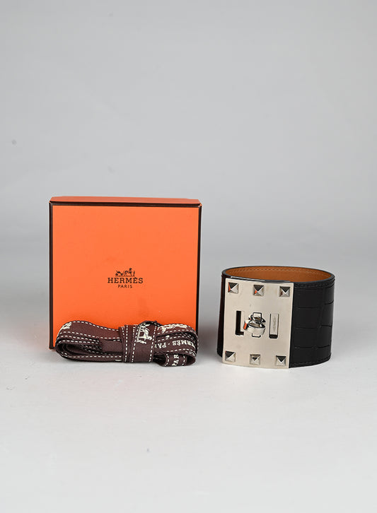 Hermès Bracciale Kelly Dog nero