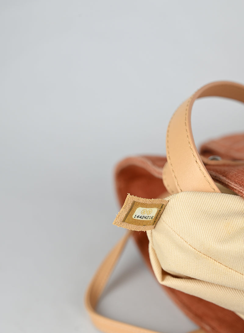 Chanel Shopper Saint Tropez Denim Terracotta 2011
