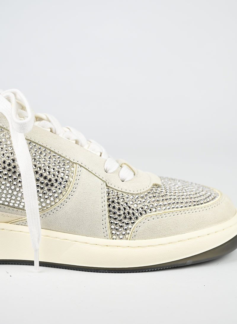 Chanel Sneakers bianche con strass - N. 41