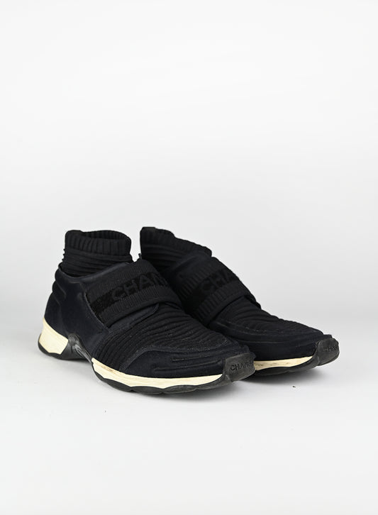 Chanel Sneakers Blu "Sock" - N. 39