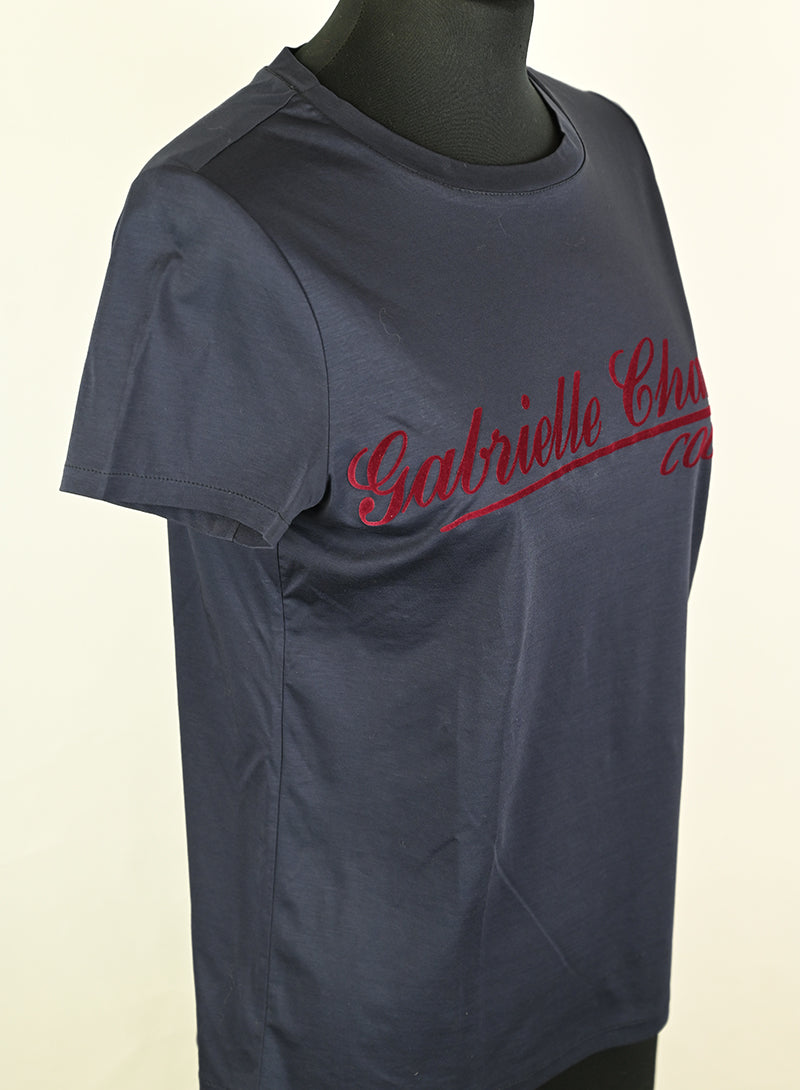 Chanel T-shirt in cotone blu - Tg. 34 FR -  lesleyluxuryvintage