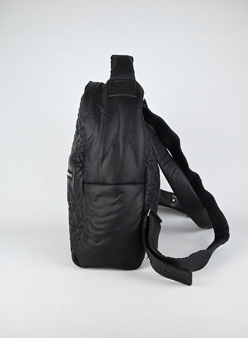 Chanel Zaino Cocoon Tessuto Tecnico Nero 2015