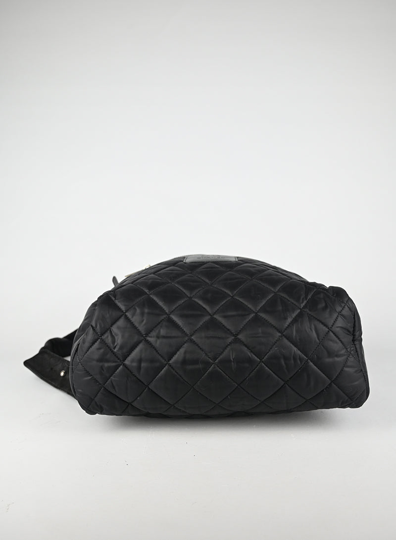 Chanel Zaino Cocoon Tessuto Tecnico Nero 2015