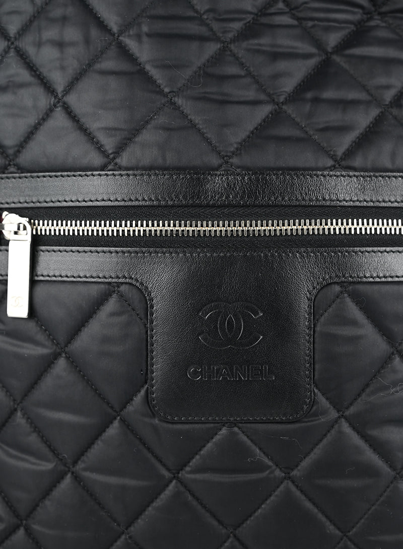 Chanel Zaino Cocoon Tessuto Tecnico Nero 2015