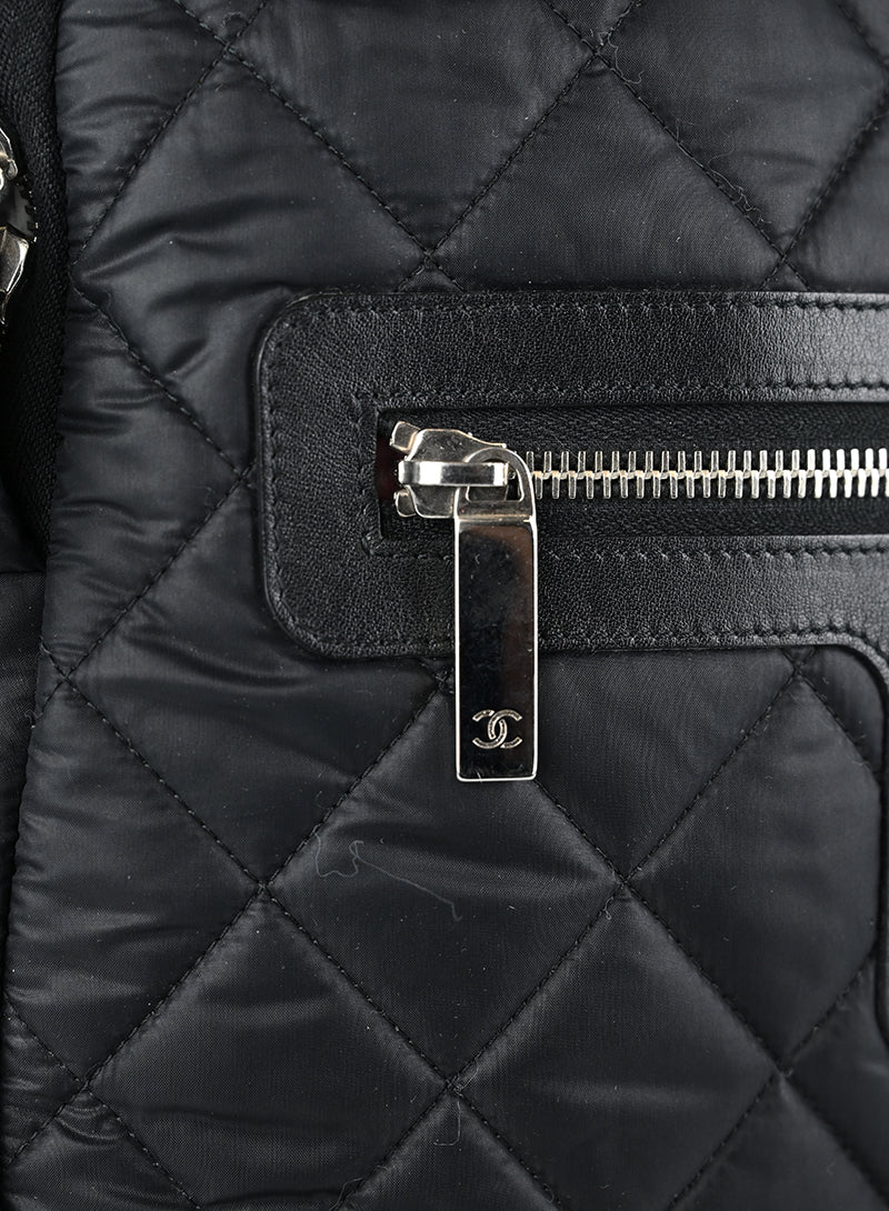 Chanel Zaino Cocoon Tessuto Tecnico Nero 2015
