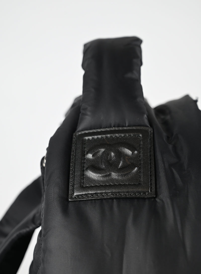 Chanel Zaino Cocoon Tessuto Tecnico Nero 2015