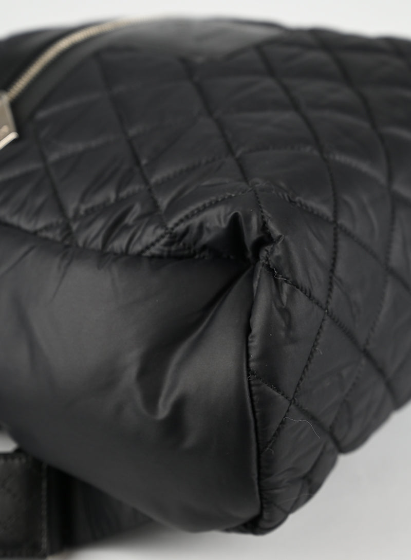 Chanel Zaino Cocoon Tessuto Tecnico Nero 2015