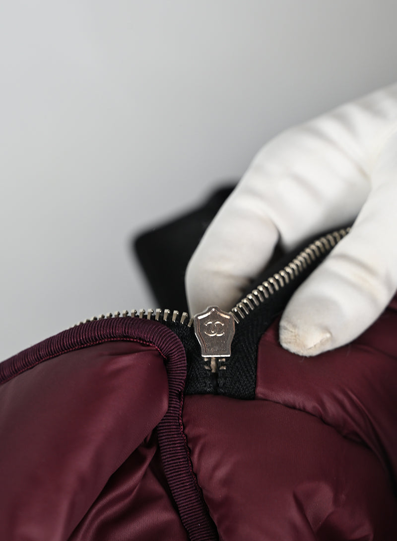 Chanel Zaino Cocoon Tessuto Tecnico Nero 2015