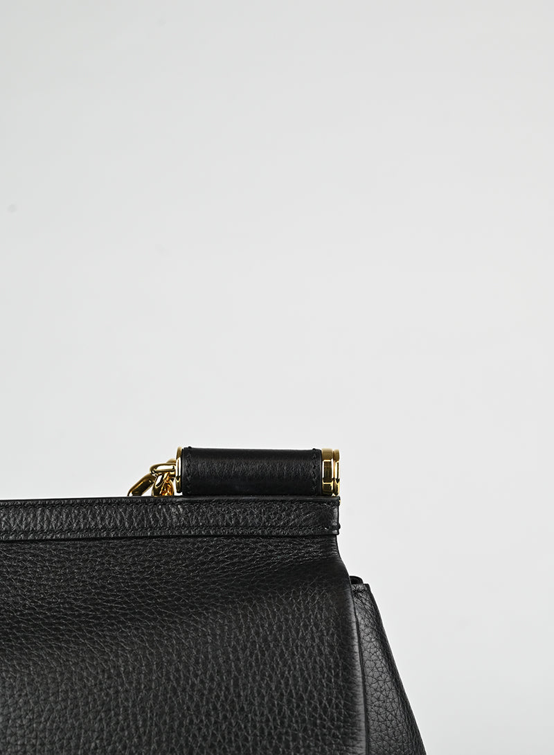 Dolce & Gabbana Borsa Sicily in pelle nera
