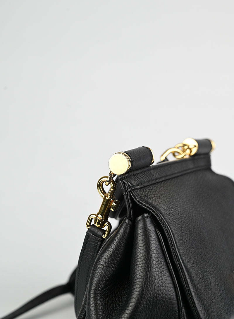 Dolce & Gabbana Borsa Sicily in pelle nera