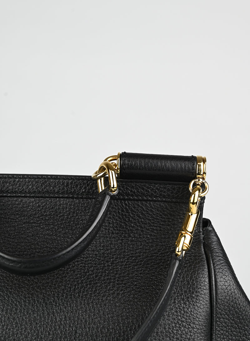 Dolce & Gabbana Borsa Sicily in pelle nera