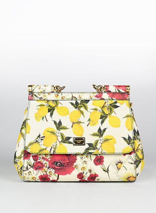 Dolce & Gabbana Borsa Miss Sicily con limoni