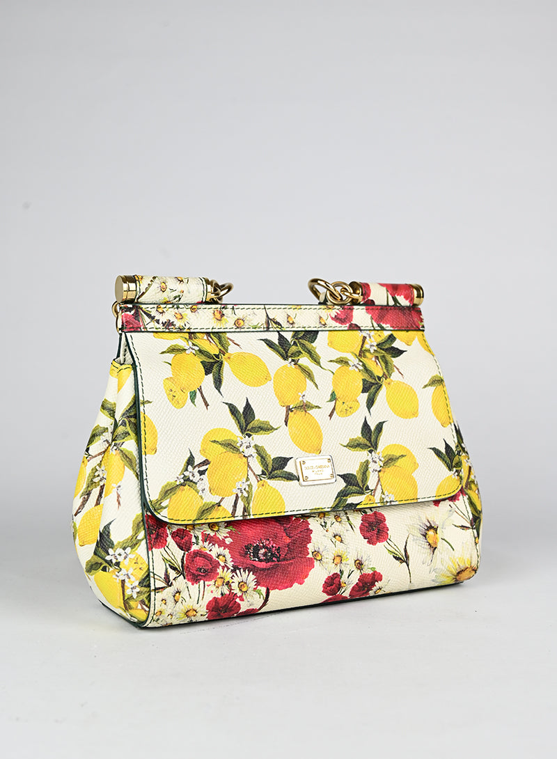 Dolce & Gabbana Borsa Miss Sicily con limoni