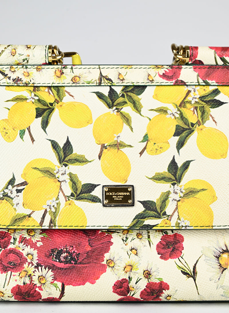 Dolce & Gabbana Borsa Miss Sicily con limoni