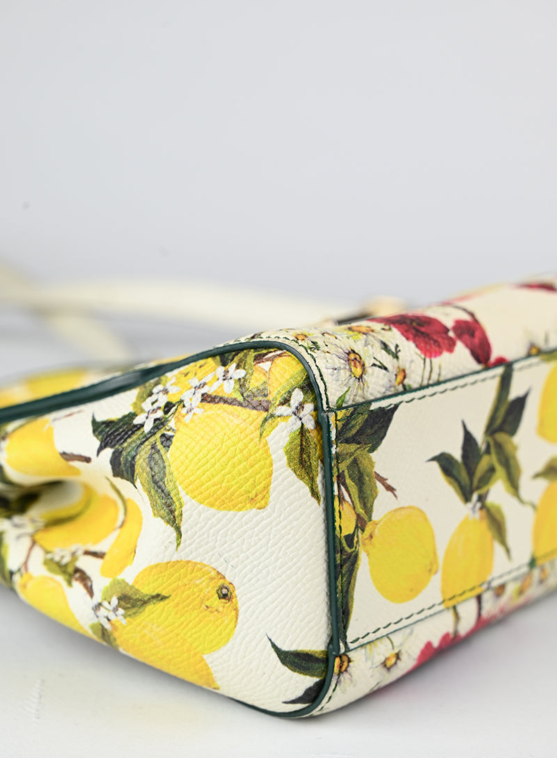 Dolce & Gabbana Borsa Miss Sicily con limoni