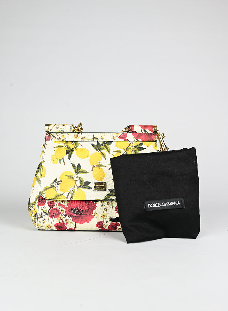 Dolce & Gabbana Borsa Miss Sicily con limoni