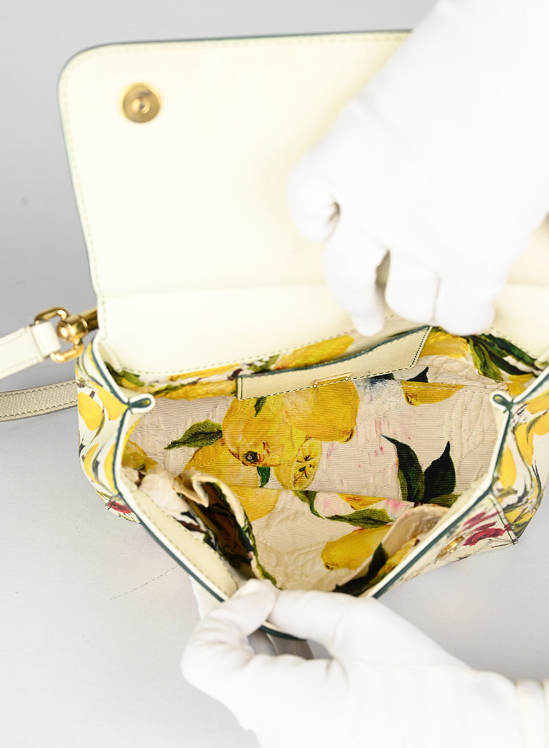 Dolce & Gabbana Borsa Miss Sicily con limoni