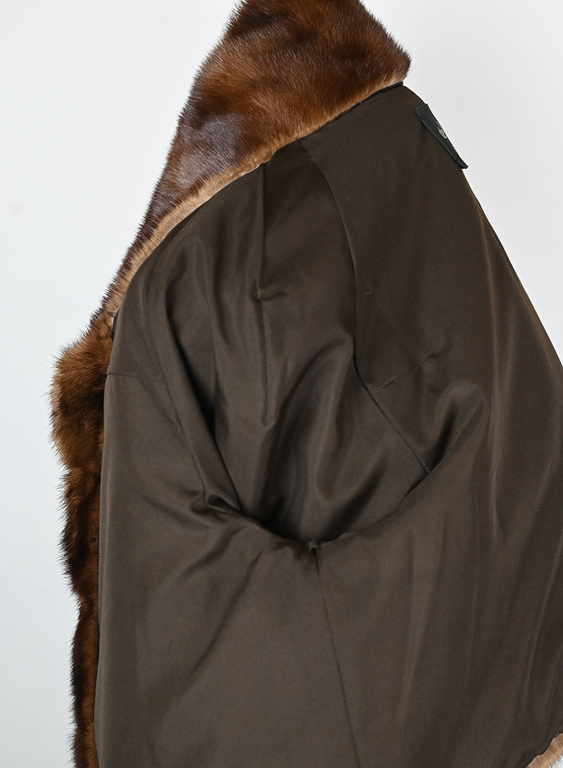 De Carlis Pelliccia corta visone brandy - Tg. 40