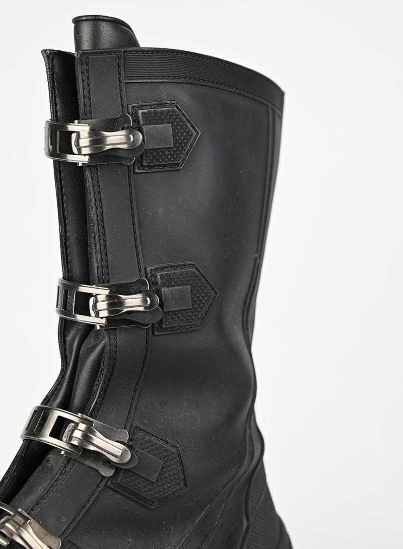 Dior Stivali Biker in pelle nera - N. 40