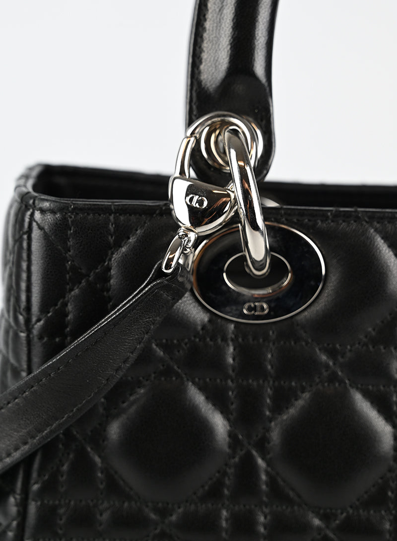 Dior Borsa Lady Dior Media nera