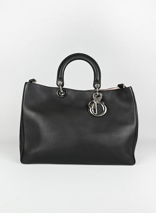 Dior Diorissima Shopper in pelle nera