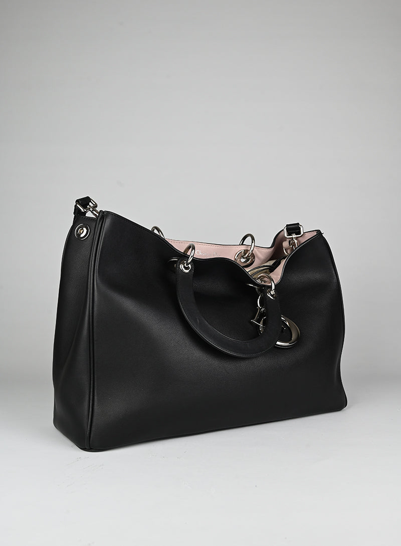 Dior Diorissima Shopper in pelle nera