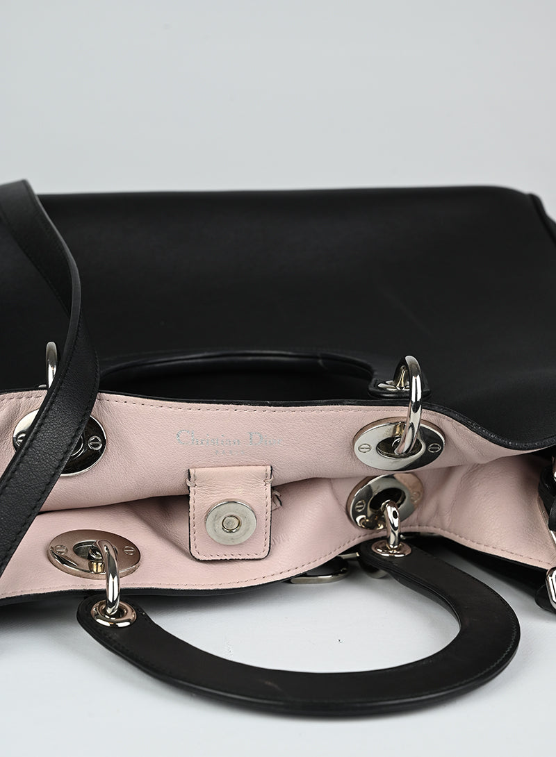 Dior Diorissima Shopper in pelle nera