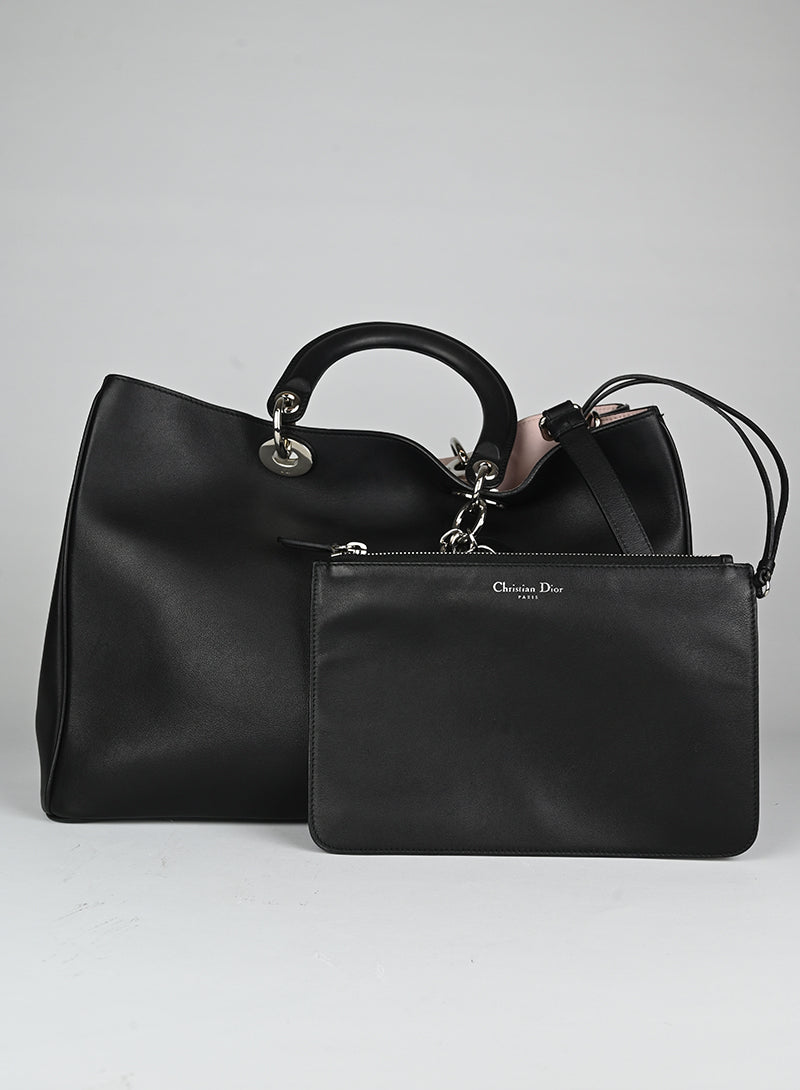 Dior Diorissima Shopper in pelle nera